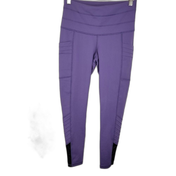 Lucy Active wear high-rise purple workout leggings Size small - Picture 1 of 10